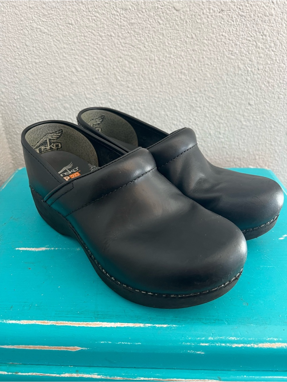 Dansko XP Professional Black Clogs Size 37